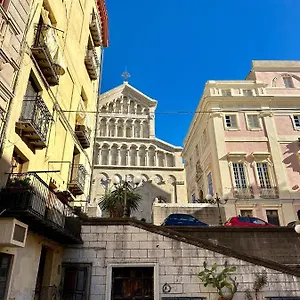 Piazza Carlo Alberto , Cagliari Italy